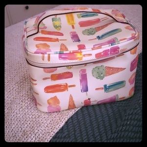 Kate Spade Cosmetic case ice cream popsicle (Rare)